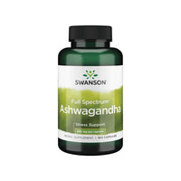 Miniatura per un flacone di Swanson's Ashwagandha - 450 mg 100 capsule integratore.