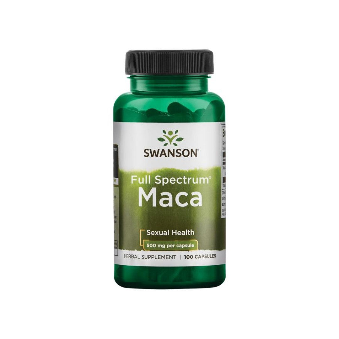 Swanson Maca - 500 mg 100 capsule.