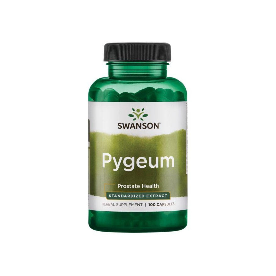 Swanson Pygeum - 500 mg 100 capsule promuovono la salute del tratto urinario e della prostata.