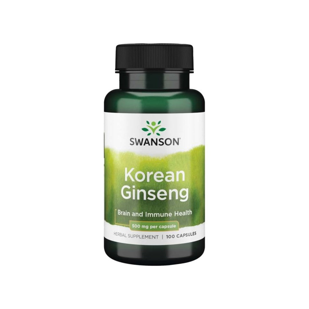 Ginseng coreano - 500 mg 100 capsule - anteriore