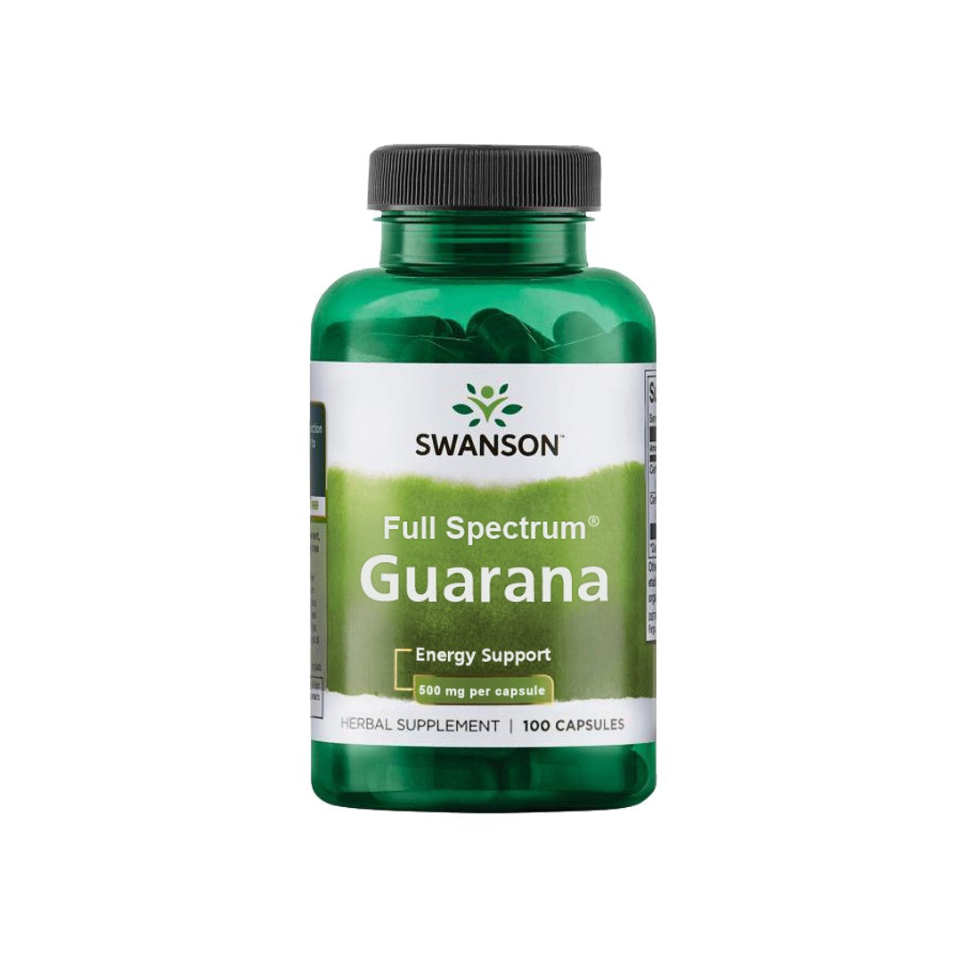 Swanson Guaranà - 500 mg 100 capsule.