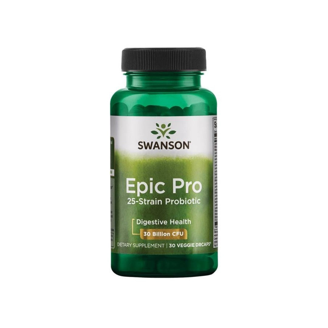Swarson Epic Pro 25-Strain Probiotic - 30 capsule vegetali.