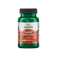 Thumbnail for Get superior benefits with Swanson Super DHA 500 capsules, the ultimate omega-3 supplement. Enhance your SEO by optimizing your product description and highlight the exceptional benefits Super DHA 500 from Food-Grade Calamari - 30 softgels brings to your customers.