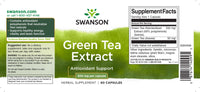 Anteprima per Swanson Estratto di tè verde - 500 mg 60 capsule.