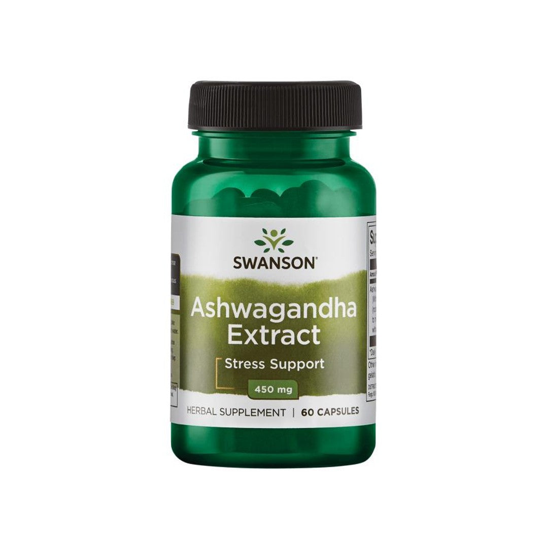 Swanson Estratto di Ashwagandha - 450 mg 60 capsule.
