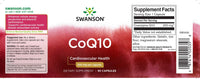Miniatura di un flacone di Swanson Coenzima Q1O - 200 mg 90 capsule con etichetta rossa.