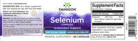 Anteprima per Selenium Complex - 200 mcg 90 capsule Albion Chelated - etichetta