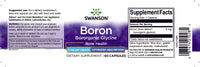Miniatura dell'etichetta di Albion Boron Bororganic Glycine - 6 mg 60 capsule di Swanson.