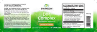 Miniatura dell'etichetta di Swanson's DIM Complex - 100 mg 30 capsule.