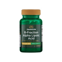 Anteprima di Swanson Acido Alfa Lipoico R-Fraction - 100 mg 60 capsule è un integratore antiossidante che aiuta a mantenere sani i livelli di zucchero nel sangue.