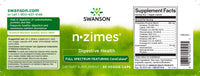 Miniatura per Swanson N-Zimes - 90 capsule vegetali di integratori digestivi.