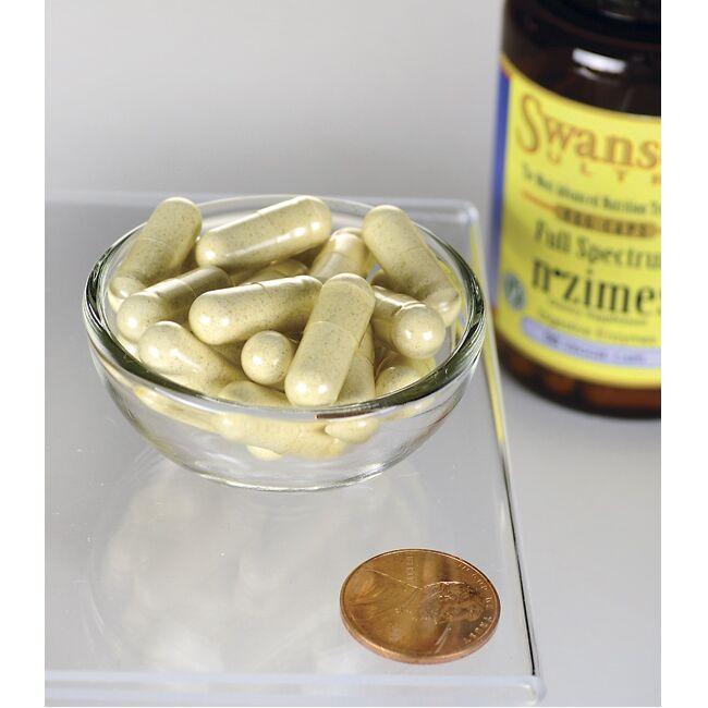 Swanson N-Zimes - 90 capsule vegetali che migliorano la digestione e l'assorbimento dei nutrienti.