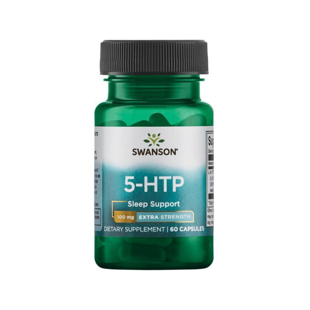 Swanson 5-HTP Extra Strength - 100 mg 60 capsule capsule.
