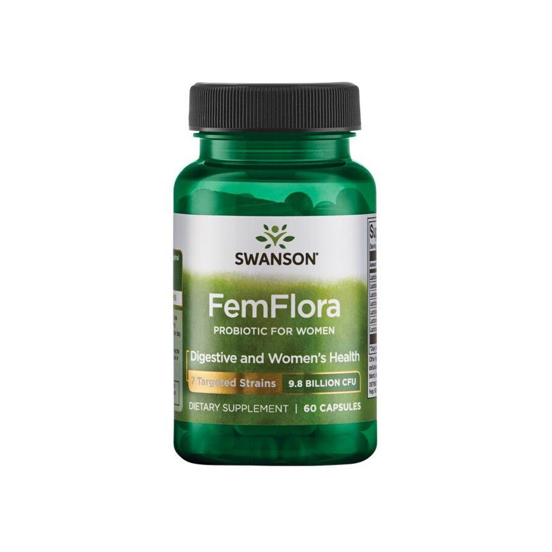 Swanson FemFlora Probiotic for Women - 60 capsule.