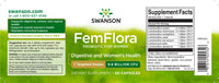 Miniatura di Swanson FemFlora Probiotic for Women - 60 capsule.