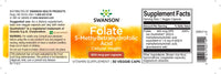 Anteprima per Swanson Folato 5-MTHF - 800 mcg 30 capsule - acido ialuronico.