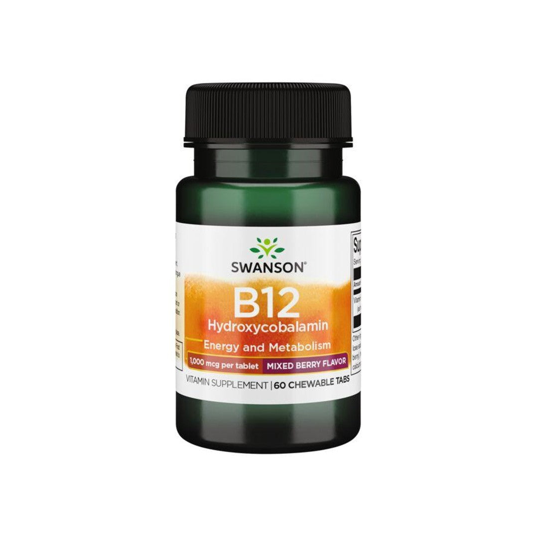 Vitamina B-12 - 1000 mcg 60 tabs Idrossicobalamina - anteriore