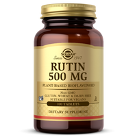 Thumbnail for Rutin 500 mg 100 Compresse è un integratore alimentare formulato con il principio attivo della rutina, noto per i suoi effetti benefici sui vasi sanguigni. Queste compresse, prodotte da Solgar, rappresentano un modo conveniente....