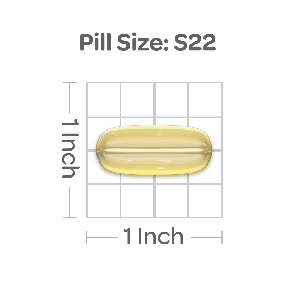 Il Coenzima Q10 - 400 mg 120 Capsule Morbide a Rilascio Rapido di Puritan's Pride è rappresentato su sfondo nero.