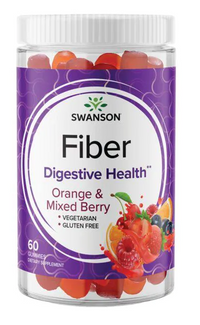 Anteprima per Swanson Fiber 5000 mg 60 gummies Orange & Mixed Berry.